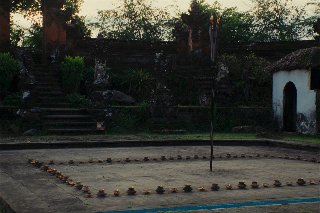 A Kecak fire dance in a village near Ubud