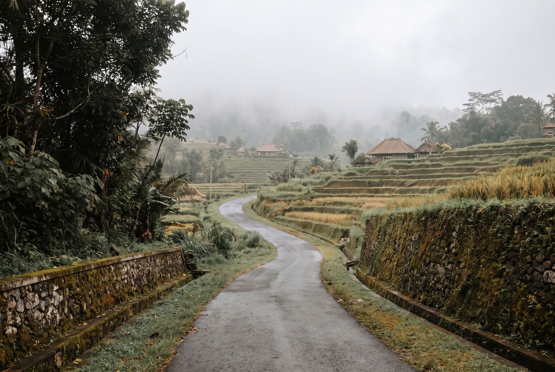 Ulun Danu Beratan temple on its lake in North Bali